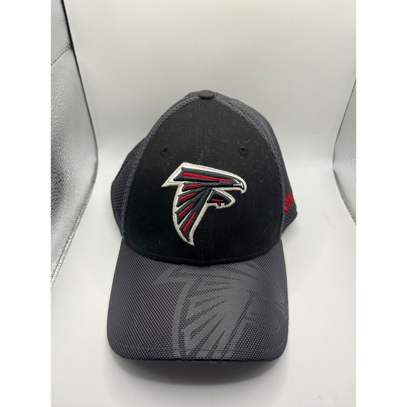 New Era Other - New Era Atlanta Falcons NFL Hat 39Thirty Stretch Fit S/M Black Gray